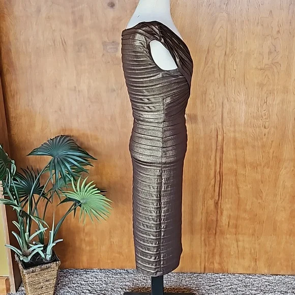 Cache Metallic classy bodycon dress - Picture 4 of 7